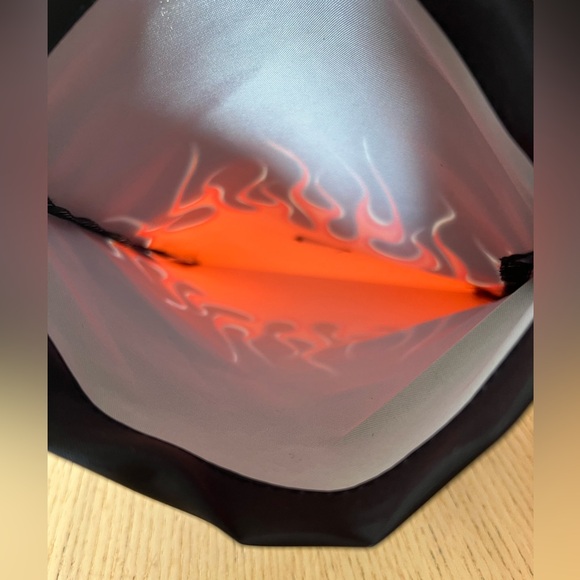 Prada Flame Orange and Black Drawstring Dustbag New - Picture 6 of 6